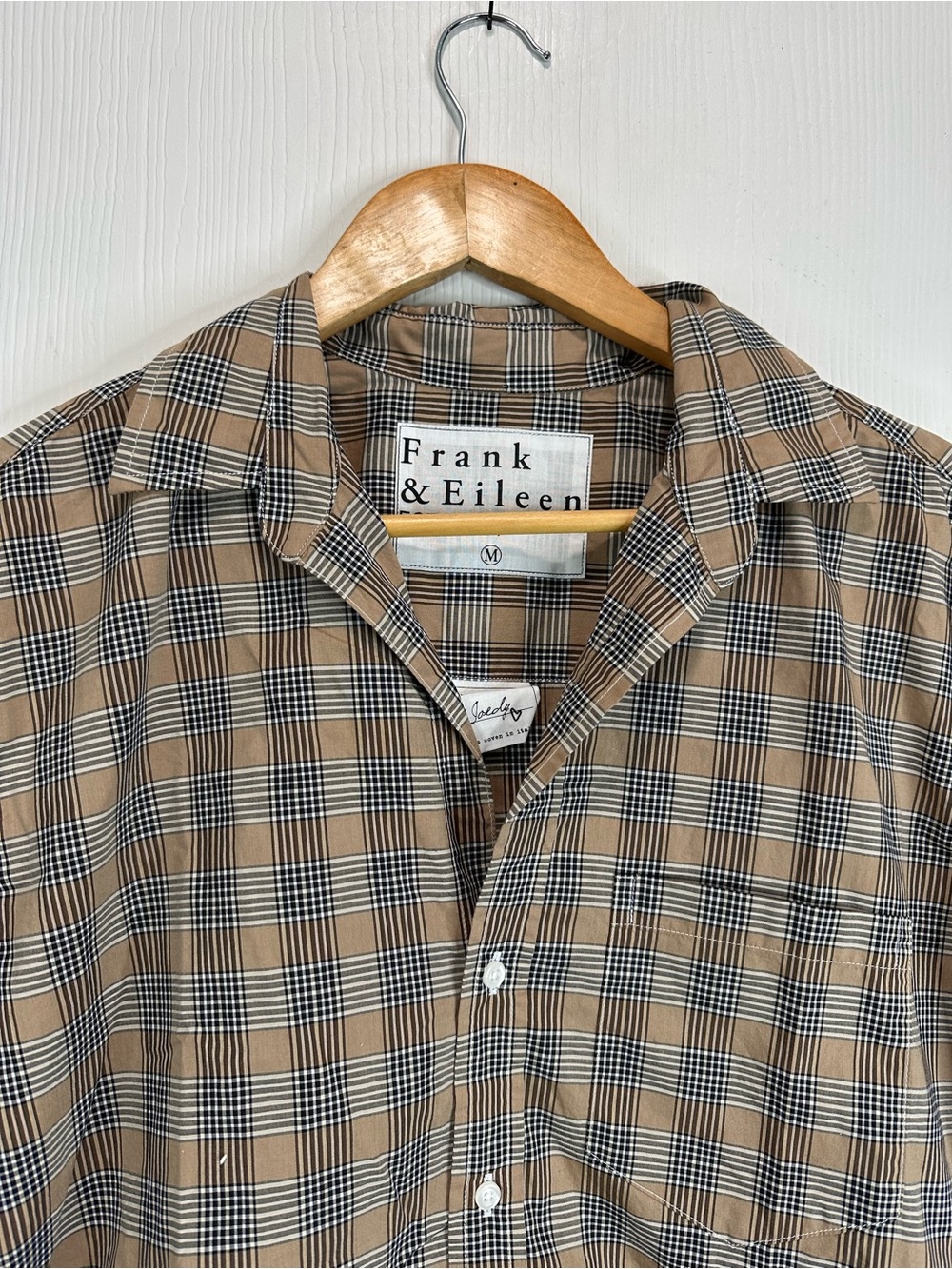 Frank & Eileen Tan and Black jodey Plaid Button-Up Shirt - Picture 1 of 9